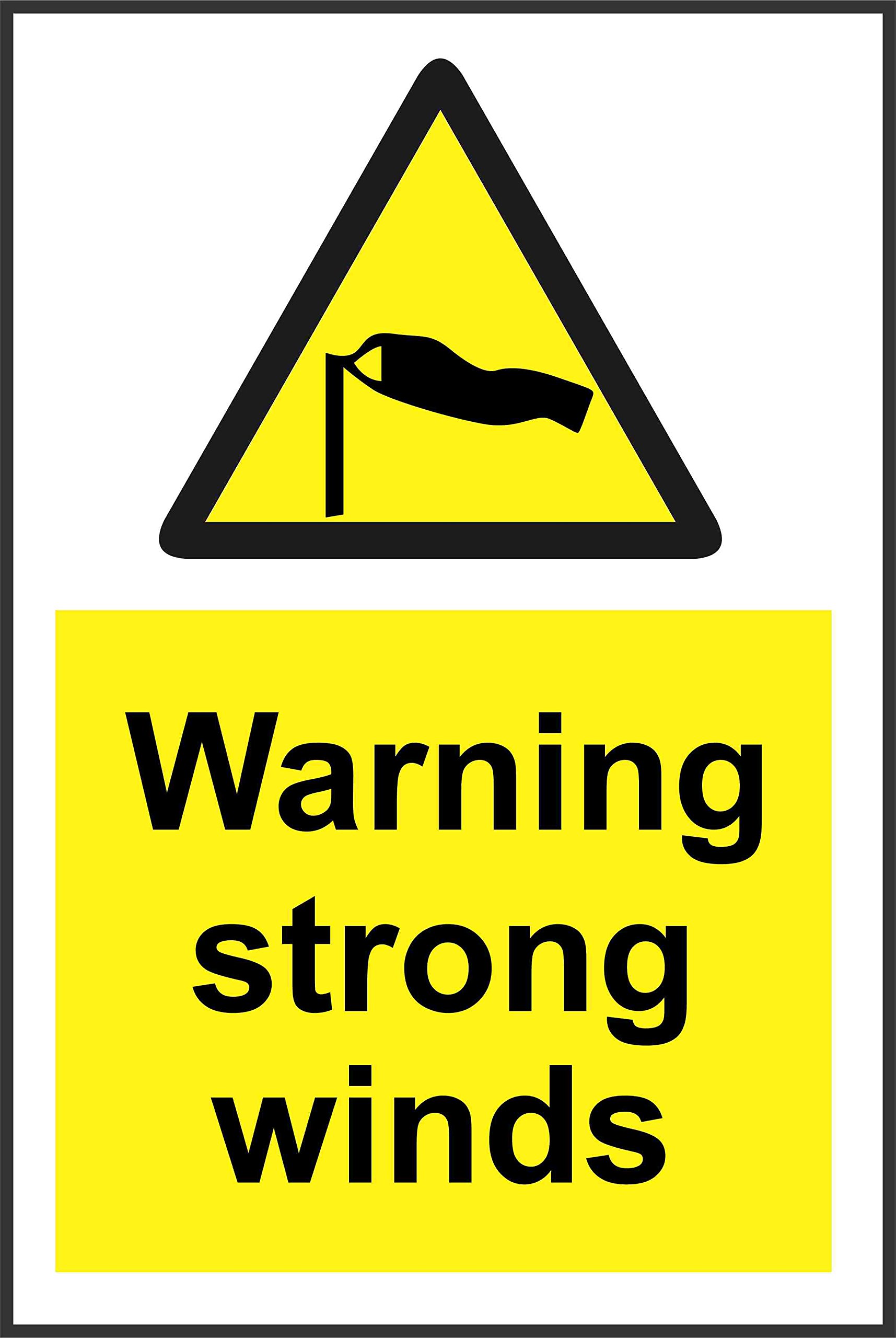 INDIGOS UG - Adesivo – Sicurezza – Avviso – PRIVATE NO PUBLIC RIGHT OF WAY SIGN – 30 x 20 cm – Adesivo per ufficio, azienda, scuola, hotel, protezione del lavoro