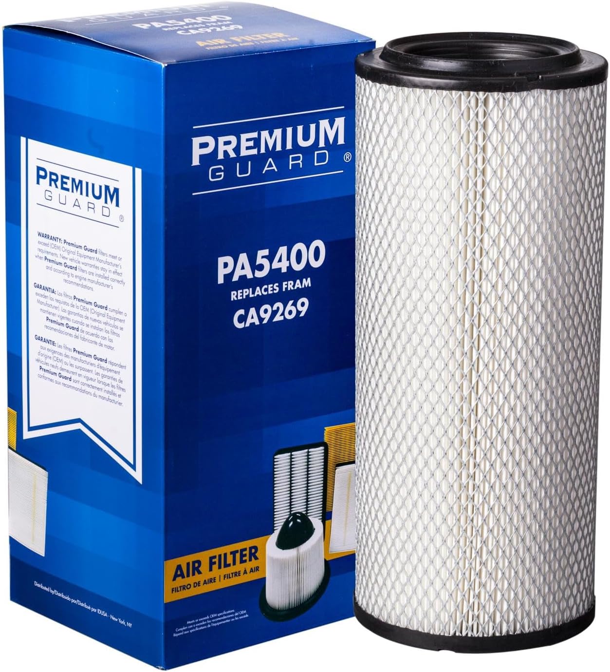 Premium Guard PA5400 Cabin Air Filter, 1 Pack