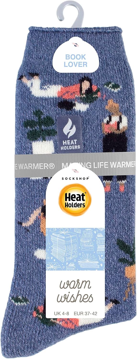 HEAT HOLDERS Womens Fun Winter Socks Lite | Novelty Thick Warm Socks