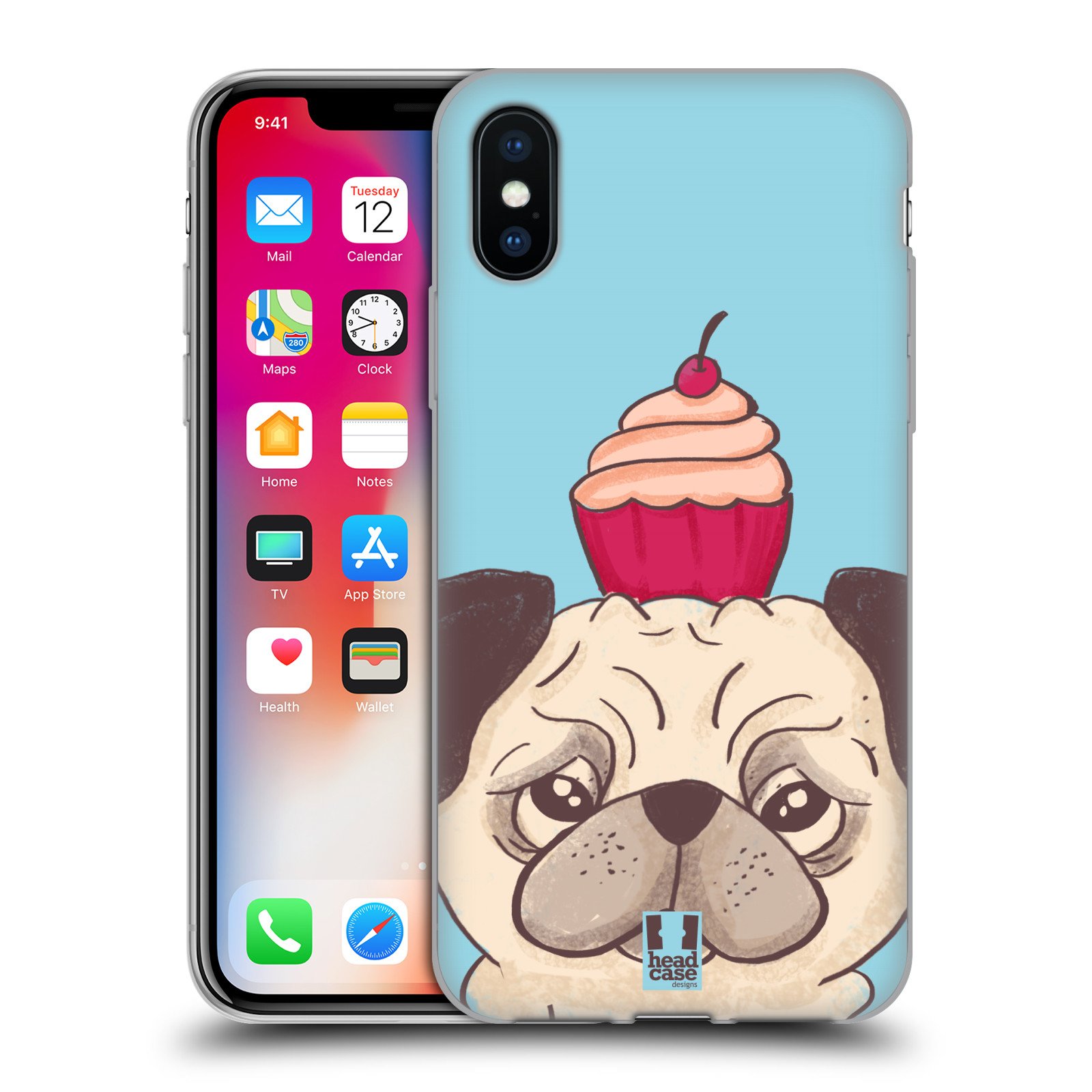 Coque gel iPhone XS compatible MagSafe pour les passionnés de chiens - 7