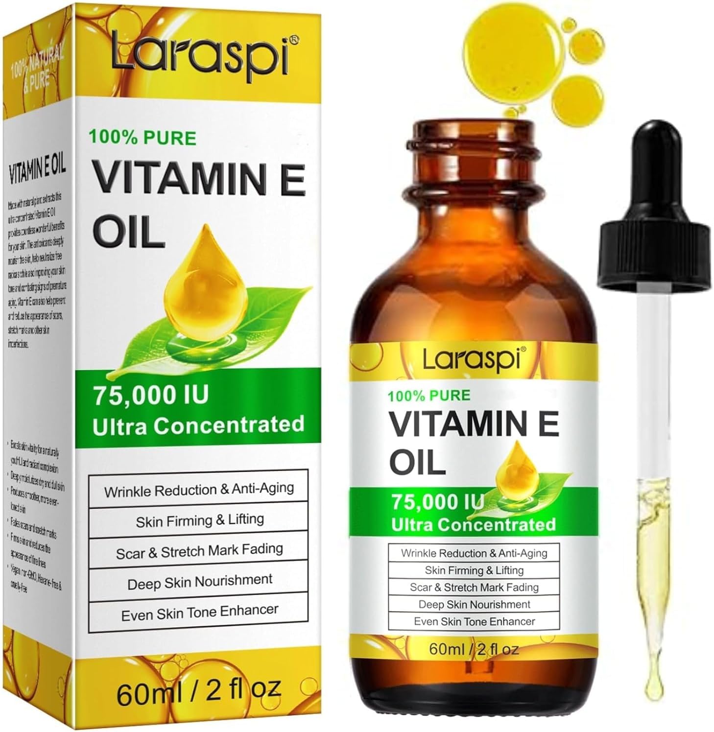 Vitamin E Oil, 75,000 IU Pure Vitamin E Oil... Vitamin E Oil, 75,000 IU Pure Vitamin E Oil...
