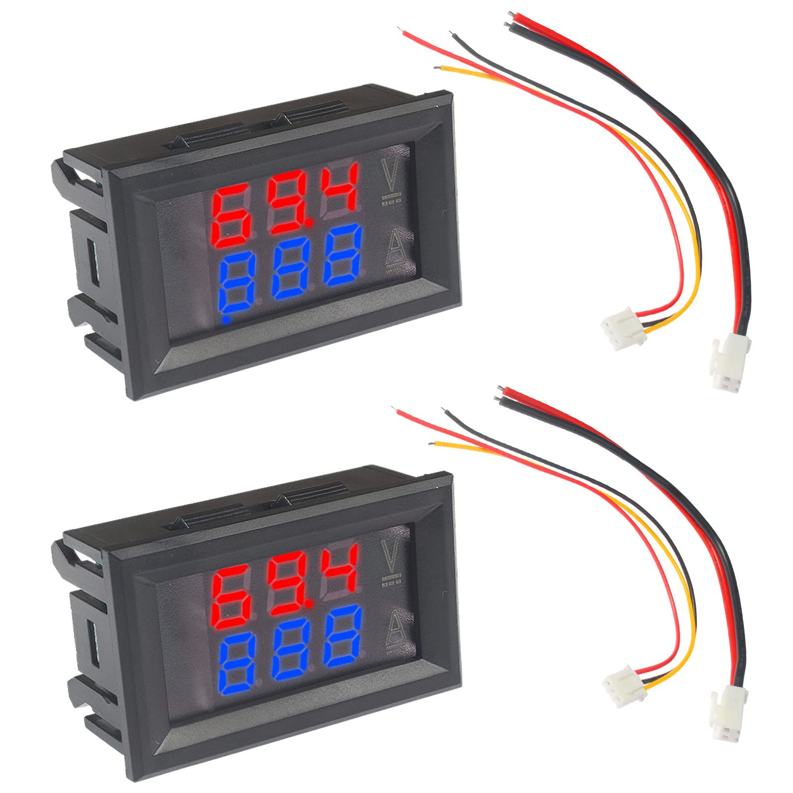 Snapklik.com : WOWOONE LED Digital Voltmeter Ammeter, Mini DC Digital ...