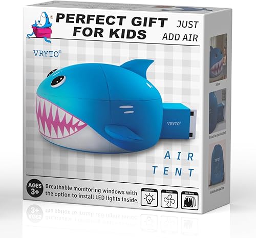 Miniatura 3 de Tienda de campaña de aire iluminada  Tienda inflable inflable para interiores para niños  Instalación rápida de 30 segundos  Tienda de campaña de