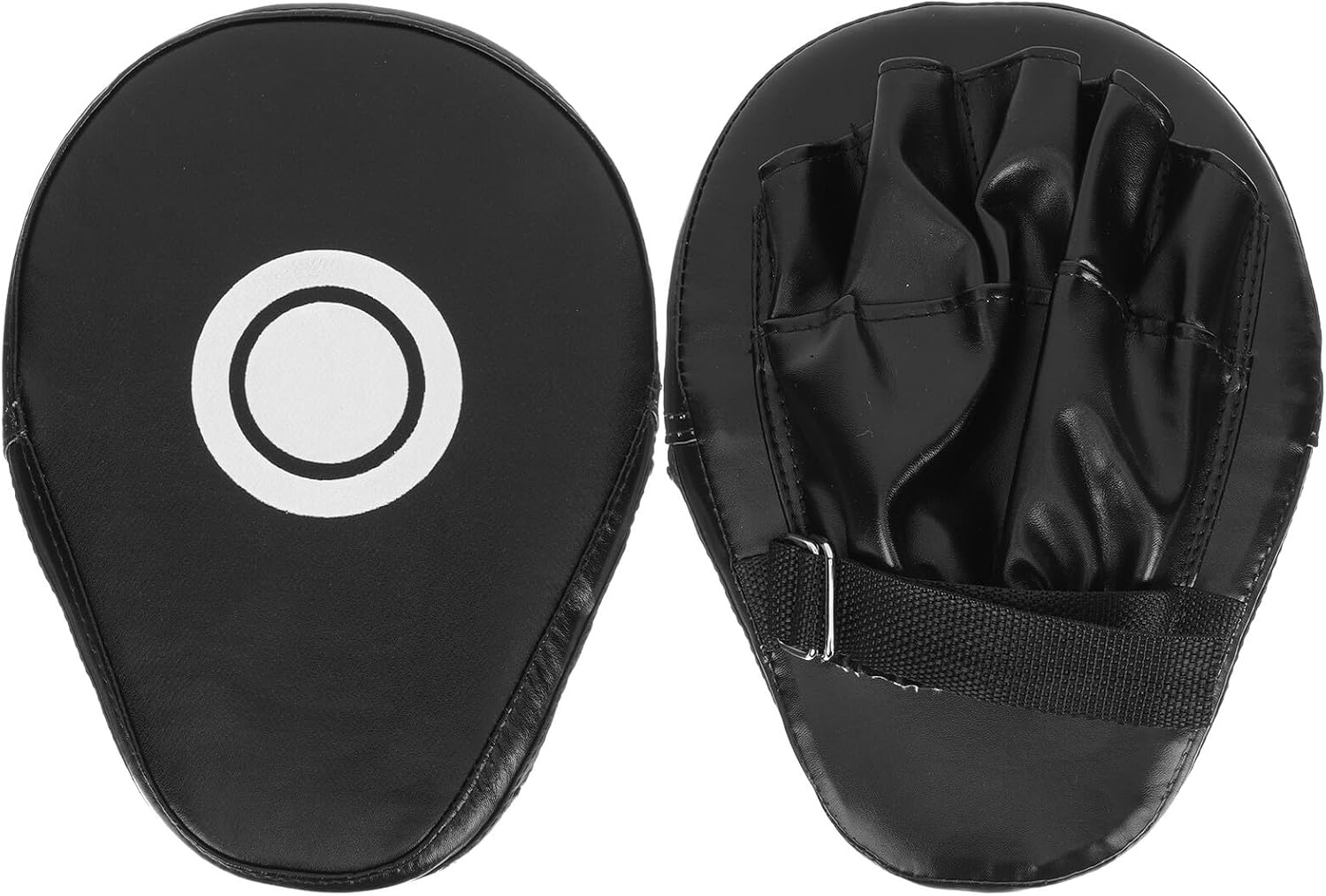 2pcs Curved Boxing Pads High-Density Muay Thai Hand Focus Mitts for Kickboxing Taekwondo Martial Arts Training Strike Shields