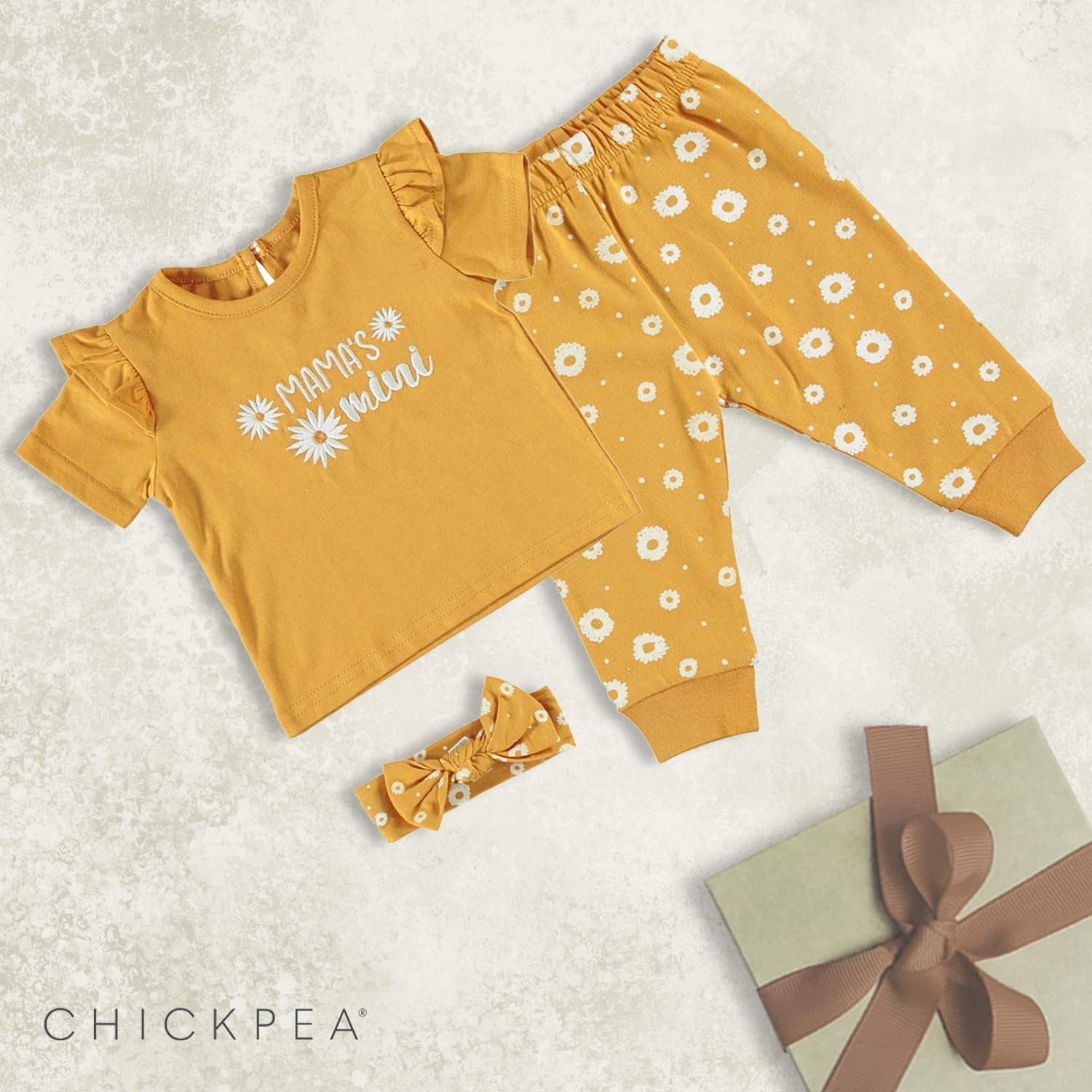 Chick Pea Baby Girl Clothes Newborn Jogger Layette Set