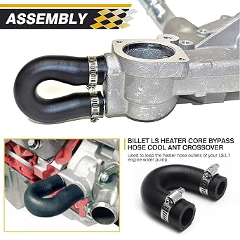 Heater Bypass Pipe - Heater Core Bypass Hose, Heater Core Bypass Hose | Heated Extinguisher, Heated Core Hose for Most Common Heated Hoses, Heated Hose Repair