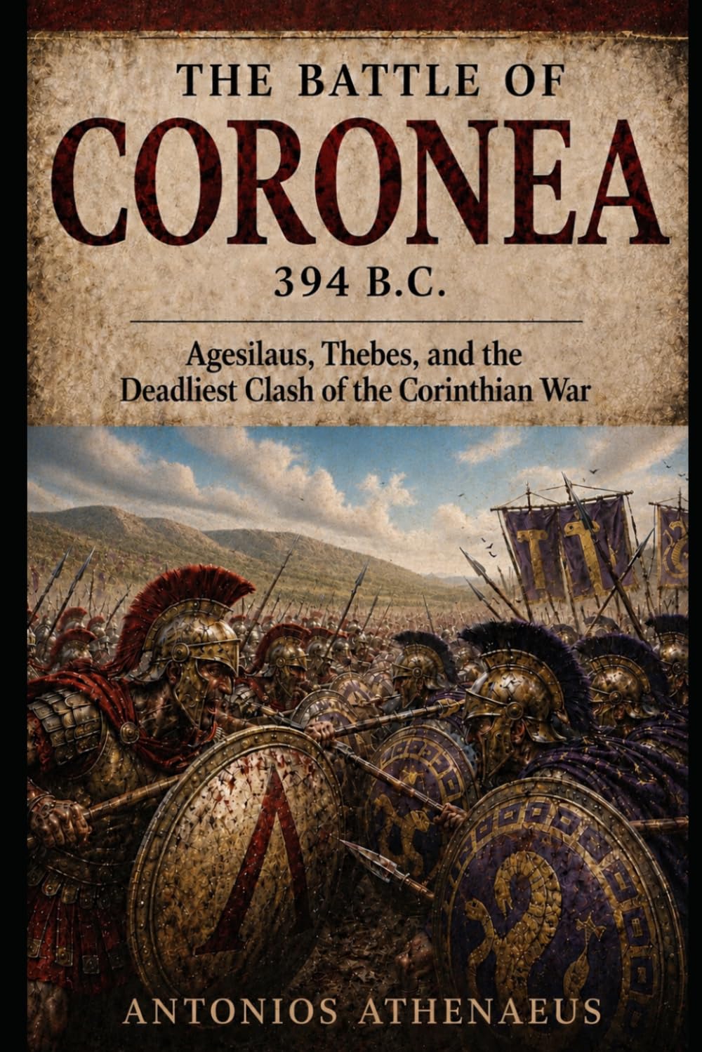 The Battle of Coronea 394 B.C.: Agesilaus, Thebes, and the Deadliest Clash of the Corinthian War (Epic Battles of Ancient History)