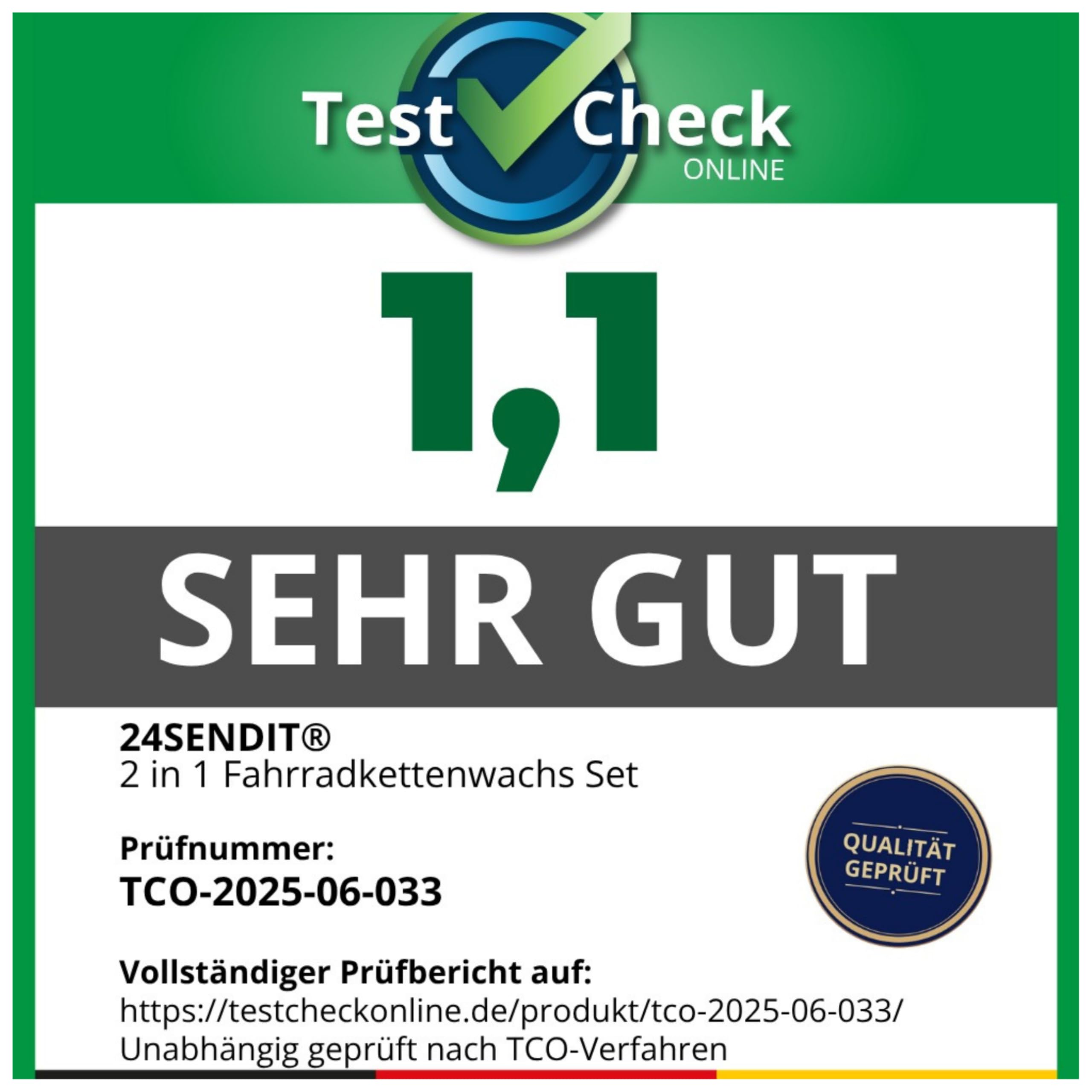24SENDIT Ultimate Kettenwachs Set Heißwachs + Flüssigwachs + Entfetter | Komplettset für einfachen Umstieg auf Kettenwachs - für Rennrad, Gravel, MTB und E-Bike - einfache Anwendung, PTFE-frei