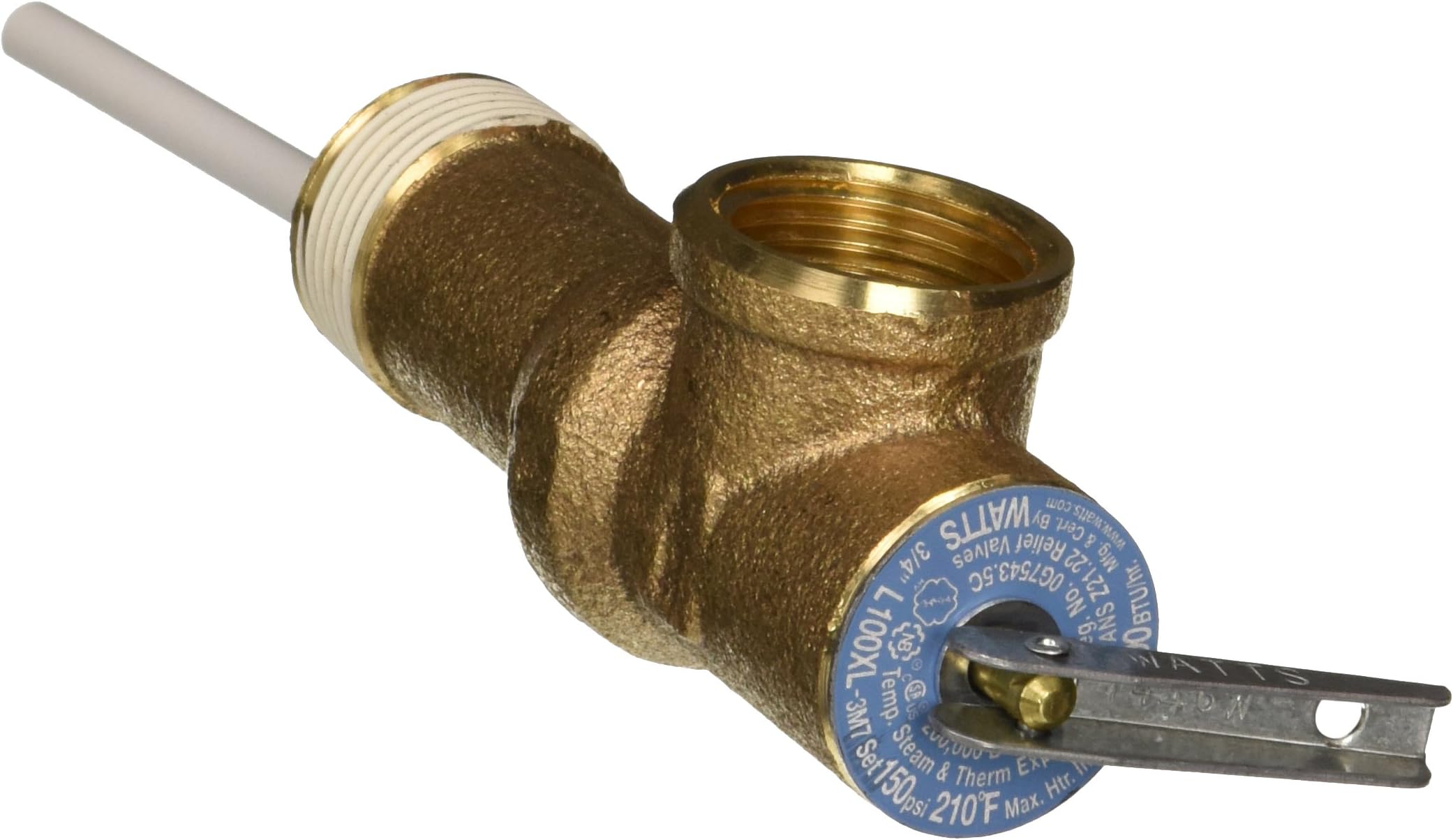 Rheem SP8346 Temperature and Pressure Relief Valve with 3/4-Inch NPT, Small