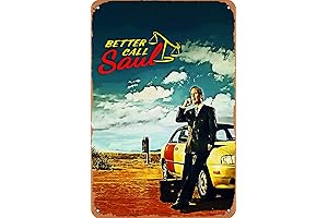 Better Call Saul Tin Sign: Classic TV Drama Decor for Your Abode