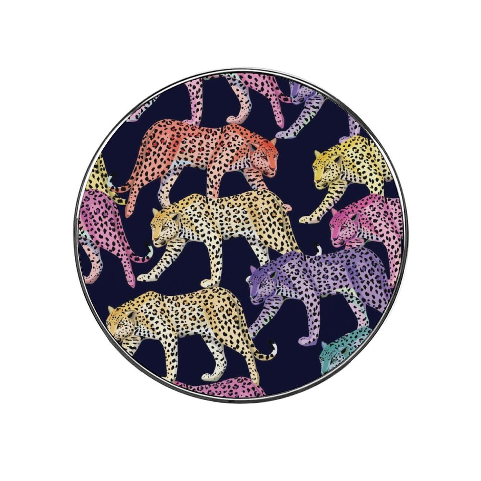 Color Leopard Magnets For Fridge Kitchen Decoration For Refrigerators Whiteboards