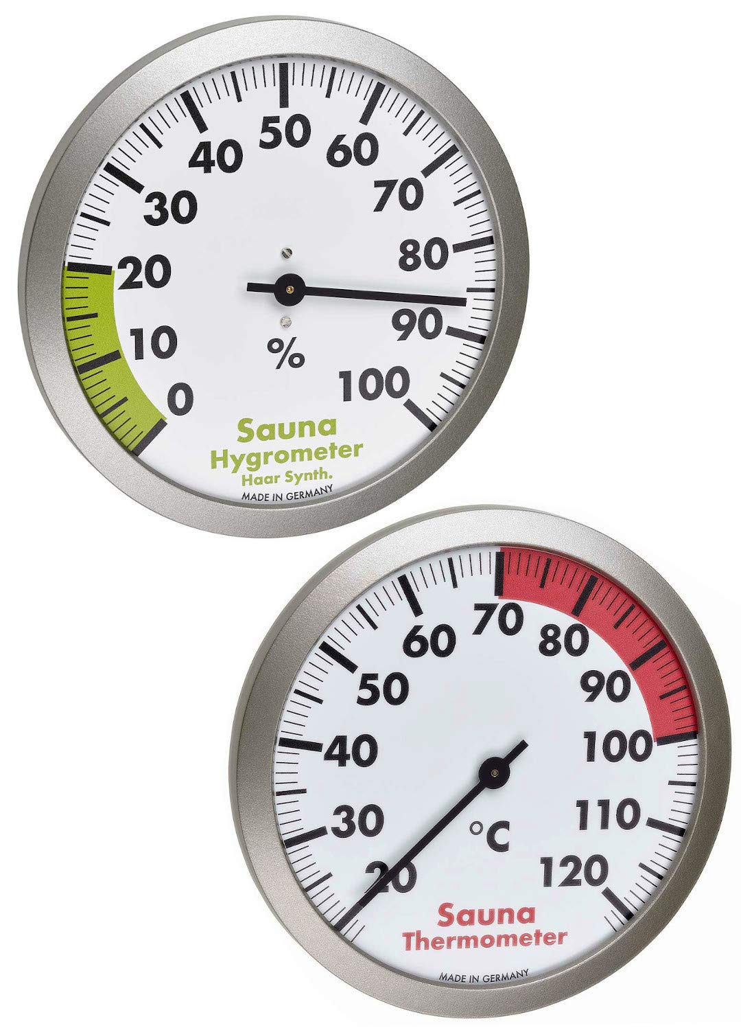 TFA-Dostmann Sauna Thermo-Hygrometer Set TFA 40.1053.54.99 Thermometer Luftfeuchte