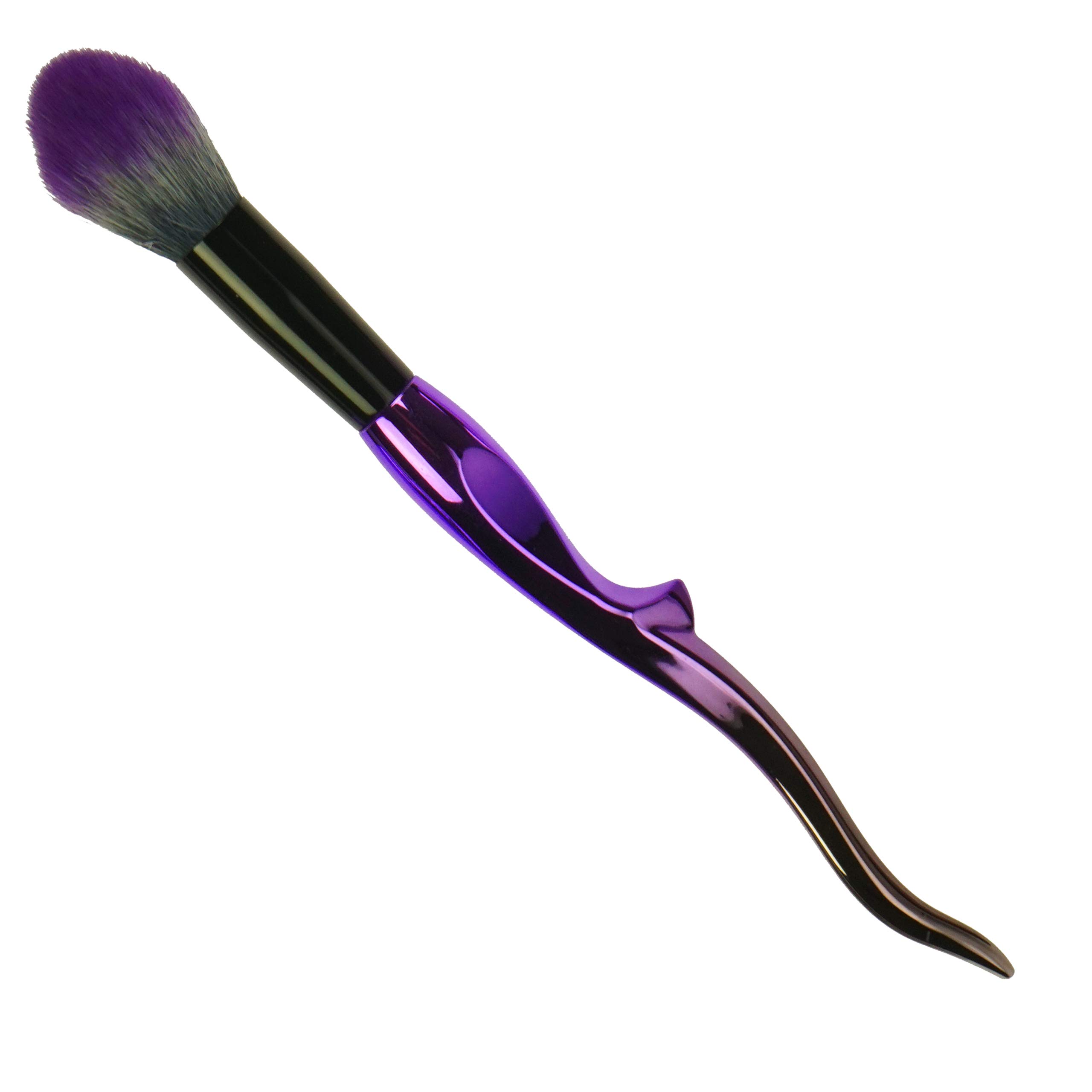 Fantasia Make Up Brush Set, 6 Pieces, Synthetic Hair, Professional Makeup Brush Set, High Quality Makeup Brush Set - Purple in Zip Bag - Image 4