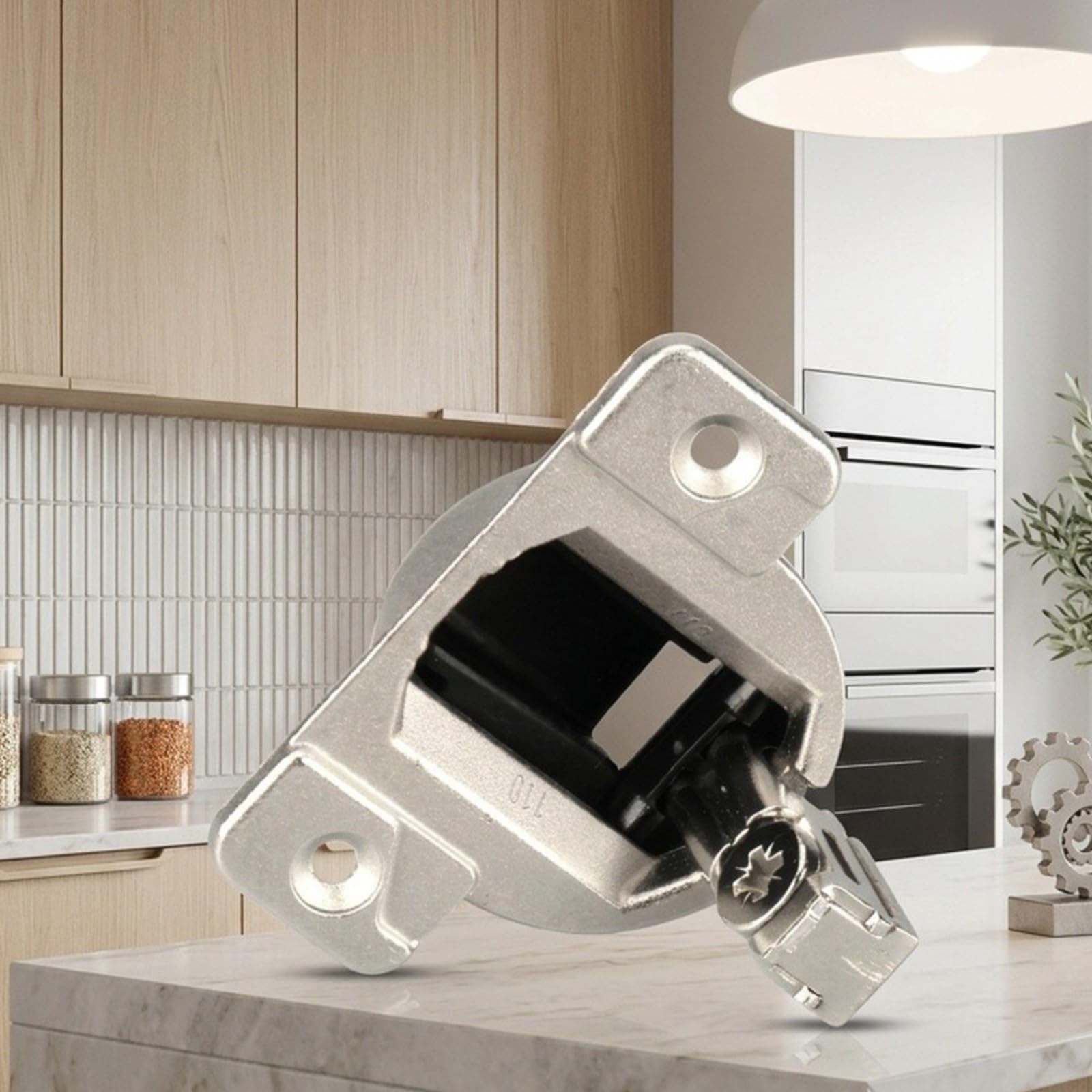Bisagra Compacta Para Puerta De Armario De Cocina para acero Inoxidable
