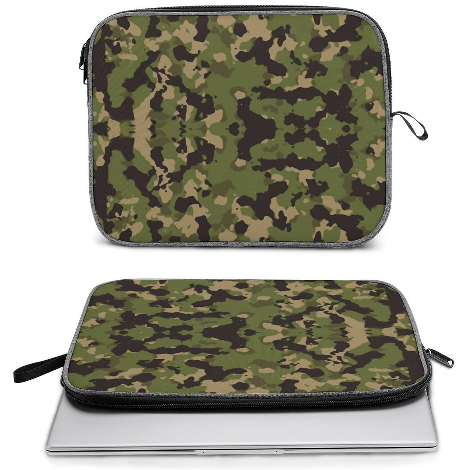 Amazon.co.jp: PCインナーバッグ 迷彩柄 カモフラ柄 パソコンケース