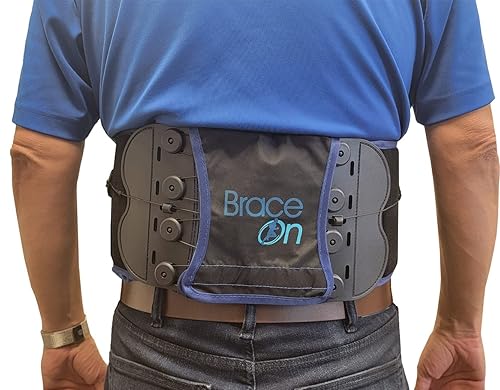 Miniatura 9 de Brace On Soporte universal de espalda LSO para mujeres y hombres, cinturón de compresión de grado médico, soporte de espalda, cinturón de soporte de