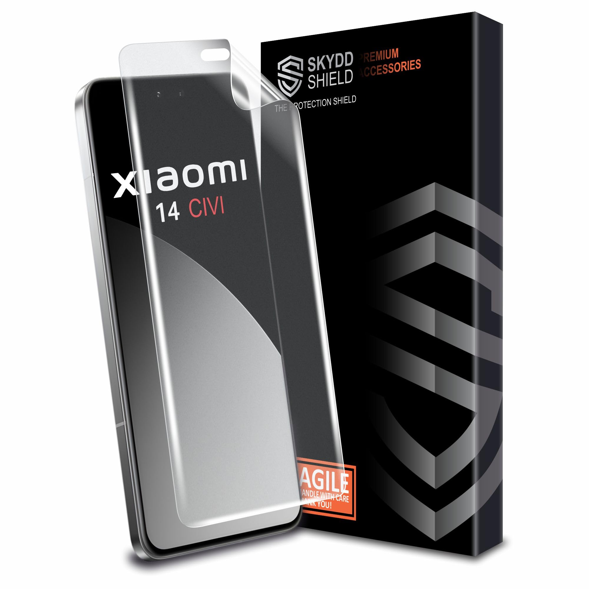 Skyddshield Anti Glare Matte TPU Hydrogel Edge to Edge Screen Protector Guard for Xiaomi 14 Civi 5G (6.55 Inch) with Easy Self Installation Kit | Fingerprint Support | Transparent (B0D8ZRQH4M) Amazon Price History, Amazon Price Tracker