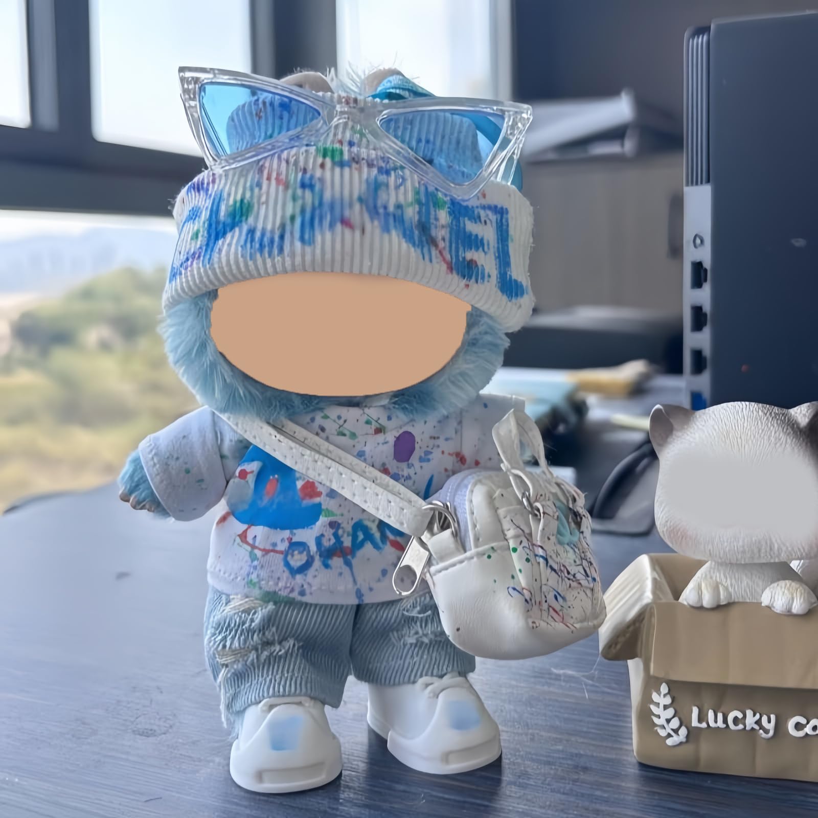 Amazon.co.jp: ラブブ 17cm 着せ替え服 落書きセット 6点セット