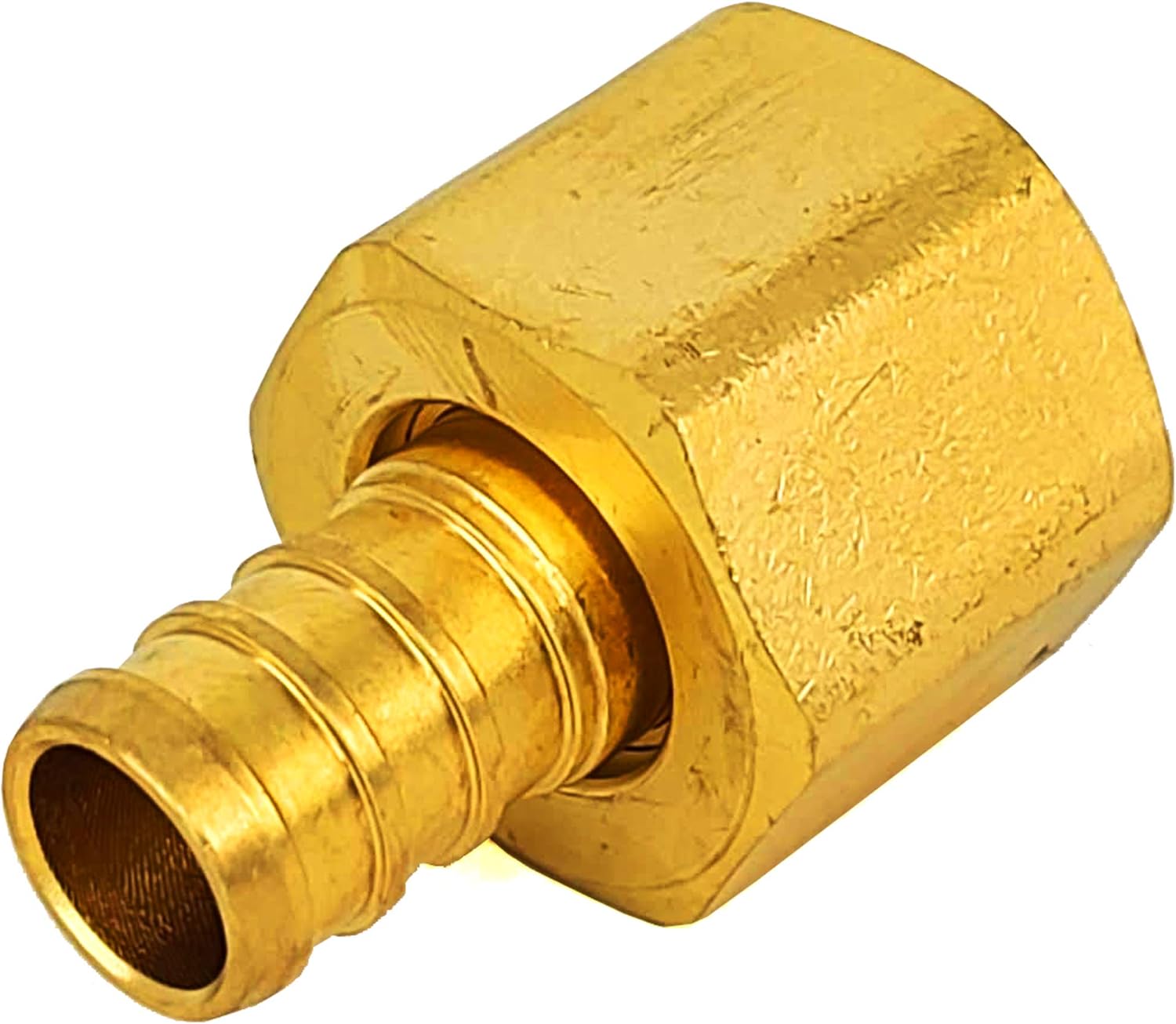 1/2 in. Brass PEX Barb x 1/2 in. Female Pipe Thread Adapter (25pack