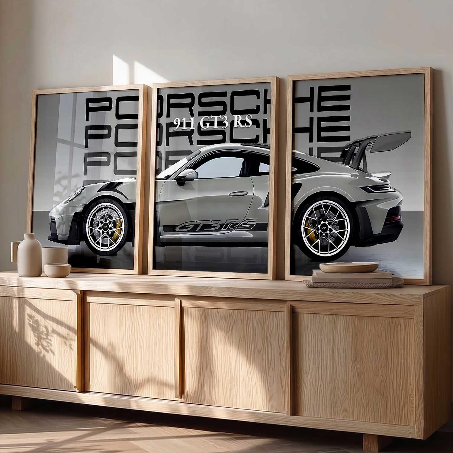 Sports Car Wall Art - Framed Posters for Boys -23 Sports Car Wall Art - Framed Posters for Boys -23