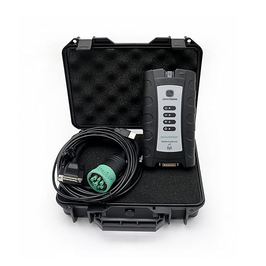 for John Deere Service Advisor EDL v3 Adapter v5.3 Bluetooth Machine Interface Diagnostic Tool (EDL v3 with Software)