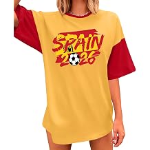 Ithalt Soccer Cup 2026 Shirt Women Oversized Soccer Football Shirts Game Day Outfits Soccer Fan Short Sleeve Jersey