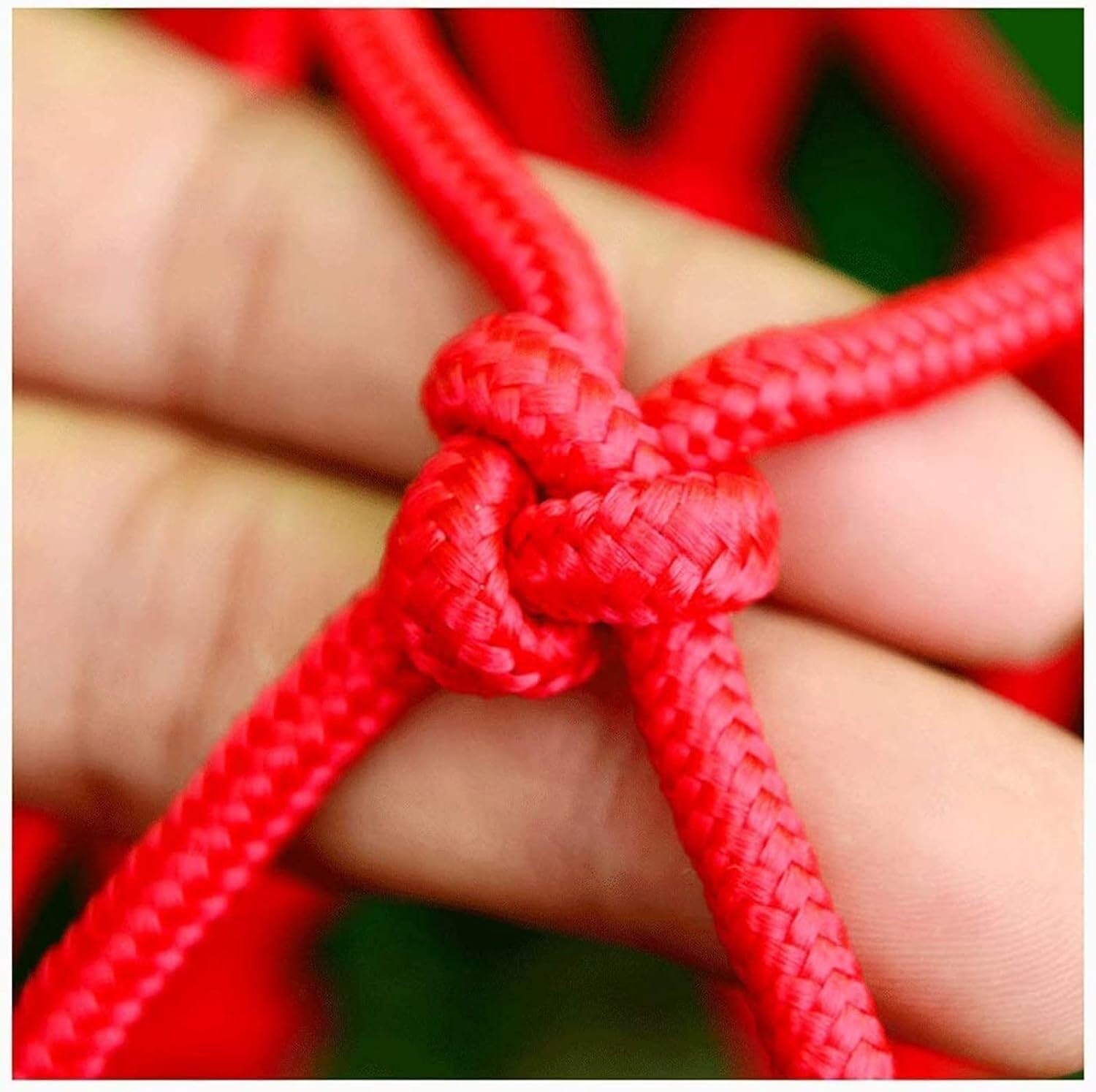 ZNBLSD Climbing Net Decorative Net Rope Ladder Net for Outdoor Toys, Tree Houses, Jungle Gyms(2 * 2m(6.6 * 6.6ft))