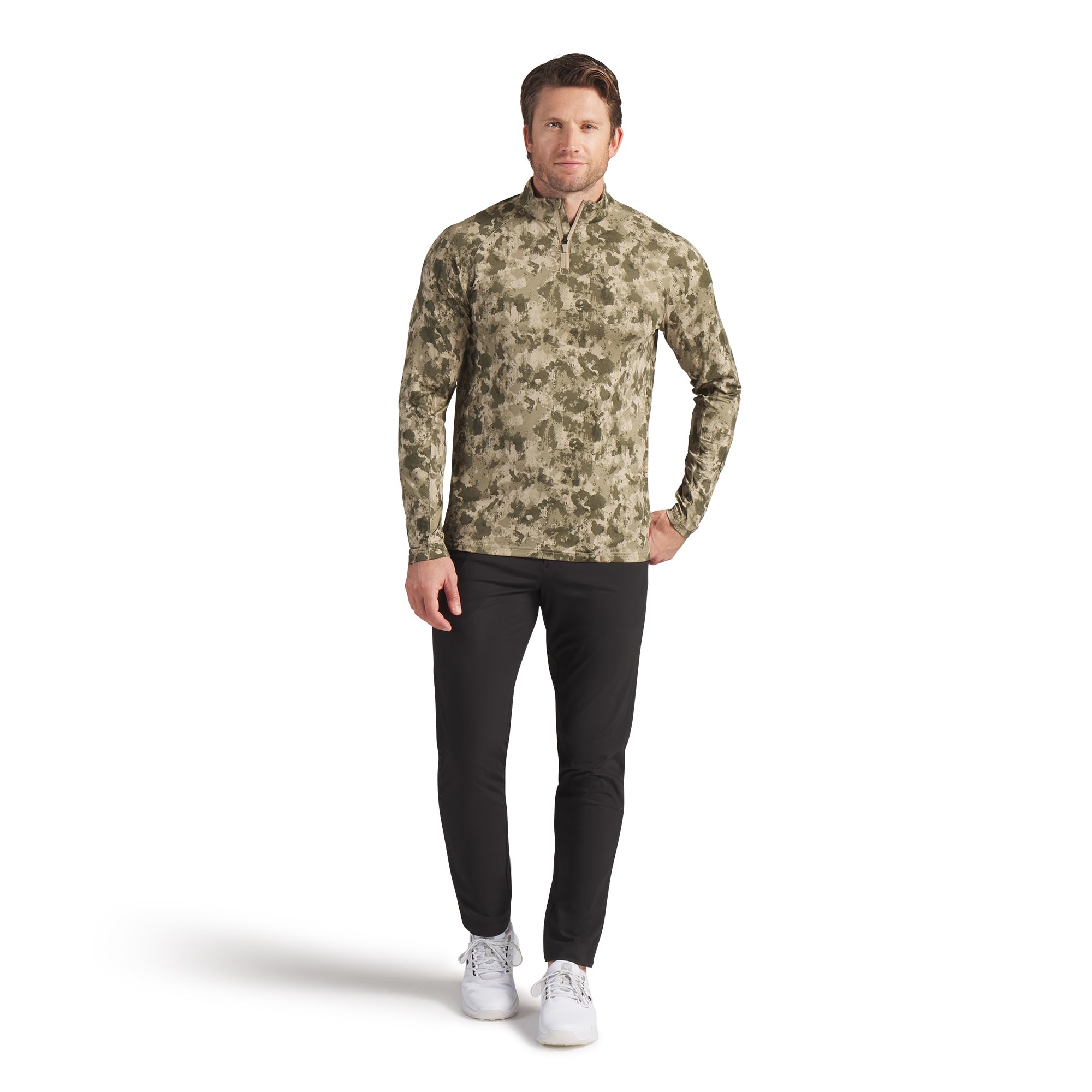 Puma Herren Puma X Volition Camo Golf 1/4 Zip Pullover