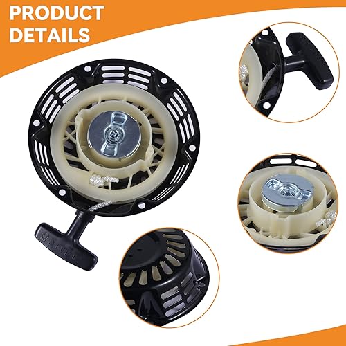 Miniatura 3 de Cubierta de arranque y retroceso para Harbor Freight-Predator Rato 212cc 6.5HP 7HP OHV Engine Go Kart Pit Bike Generator Cortacésped