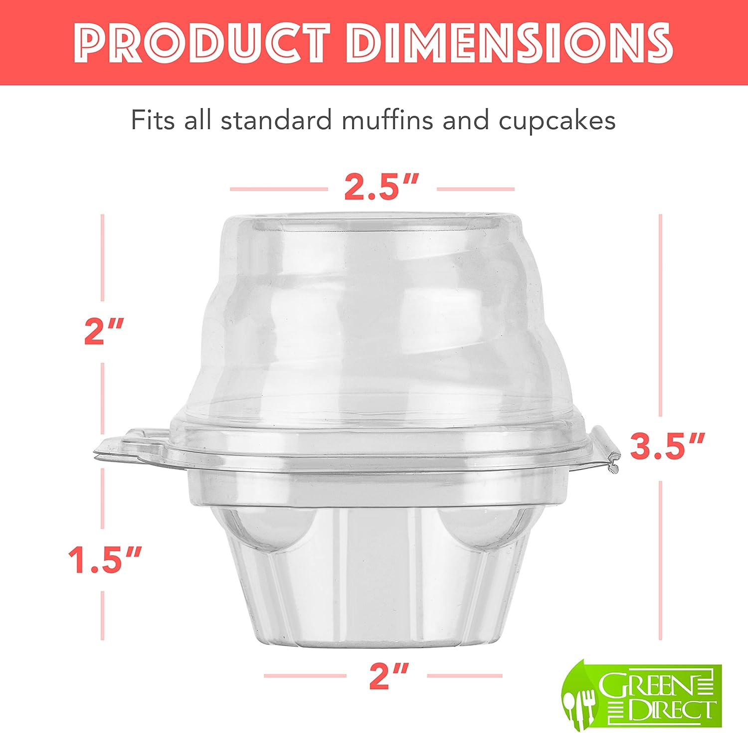 Uр Tо 50% оƒƒ Clear Cupcake Boxes Individual Cupcake Containers / Stackable Cupcake Holder With Lid / Airtight Box Disposable Cupcake Containers / Cupcake Plastic Containers Dome Cupcake Carrier Bpa Free Cupcake Holders Individual 50 Pack 🛒 Crаzу Dеаlѕ Clear Cupcake Boxes Individual Cupcake Containers / Stackable Cupcake Holder With Lid / Airtight Box Disposable Cupcake Containers / Cupcake Plastic Containers Dome Cupcake Carrier Bpa Free Cupcake Holders Individual 50 Pack