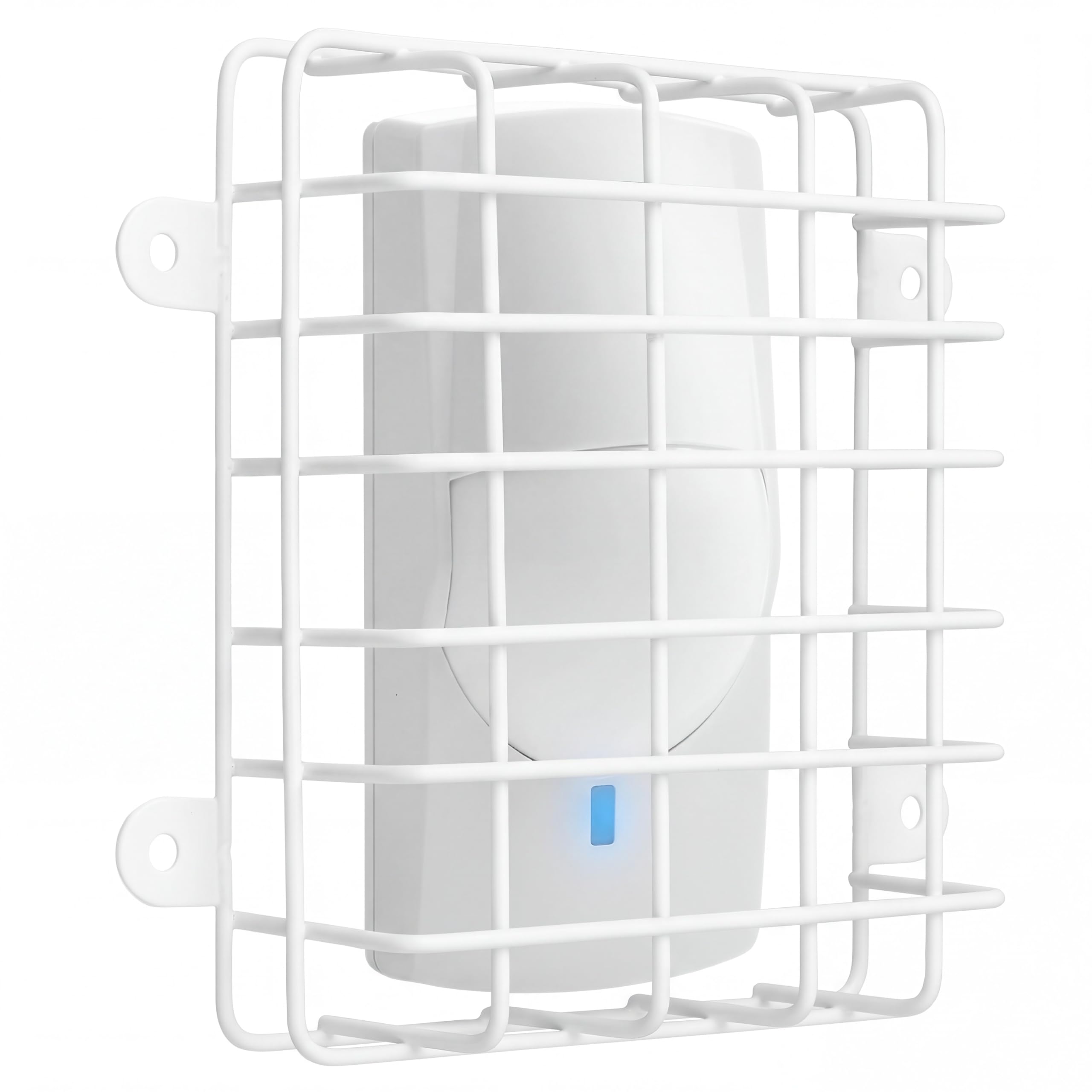 Blulu 1 Pcs Sensor Detector Thermostat Wire Cage Cover, 6.3 x 6.3 x 2