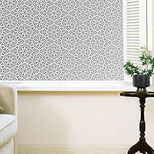 Miniatura 8 de Película de privacidad para ventana, diseño de tulipán, decorativo 3D, multicolor, vinilo de adherencia estática, no adhesivas, para el hogar u