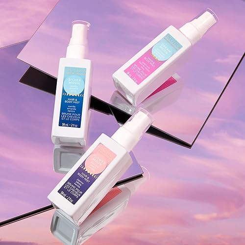 Vista 41 de Pacifica - Atomizador de fragancia corporal y perfume para el cabello Blue Moon con lavanda y grosella, sin alcohol, vegano y no testado