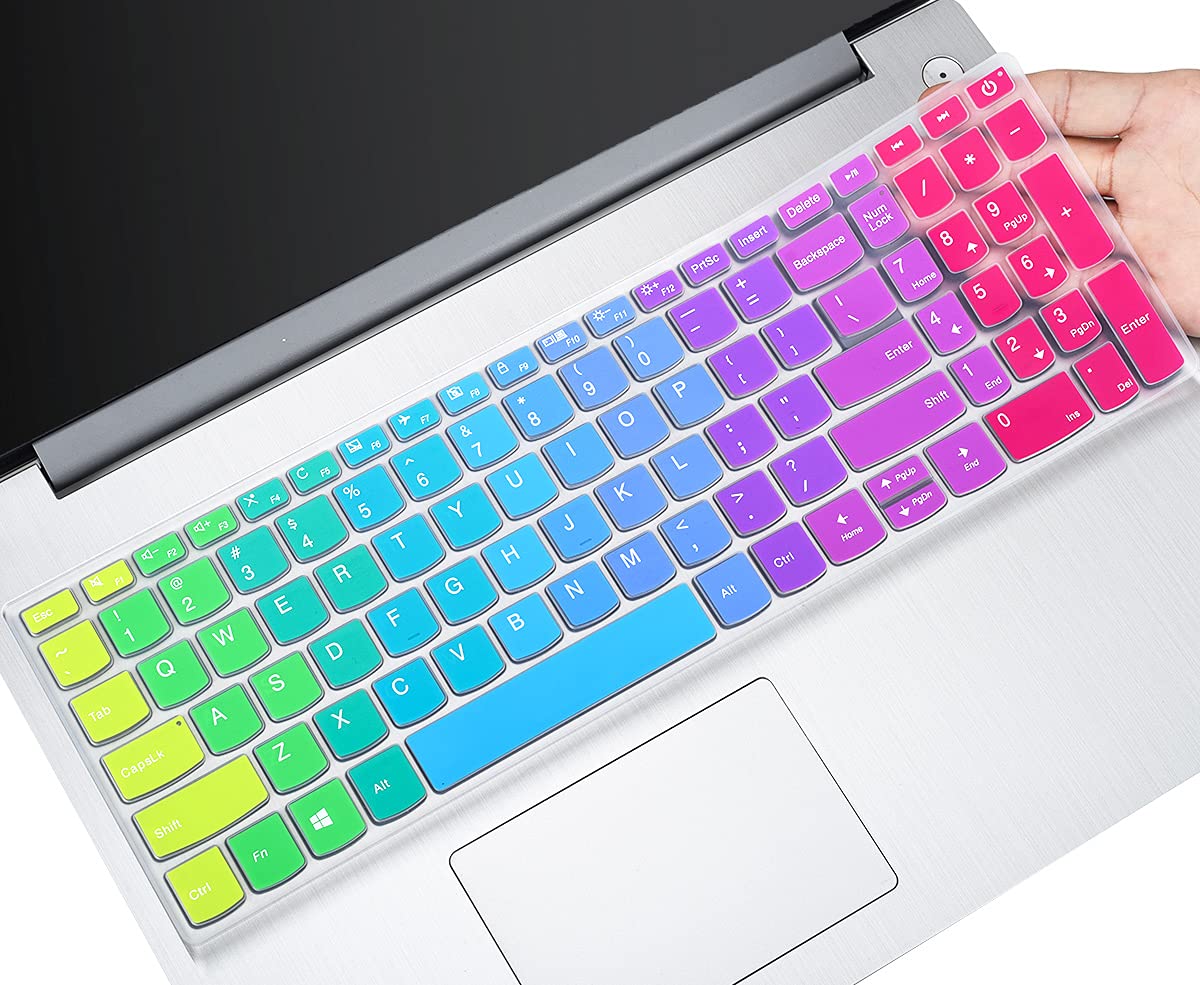 CaseBuy Ultra Thin AntiDust Keyboard Protector Skin Rainbow Colourful