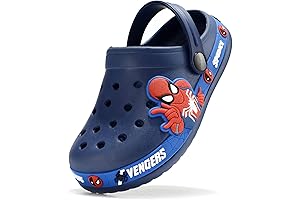 Toddler Spider-Man Cartoon Clogs: Fun and Comfortable Footwear for Little Superheroes