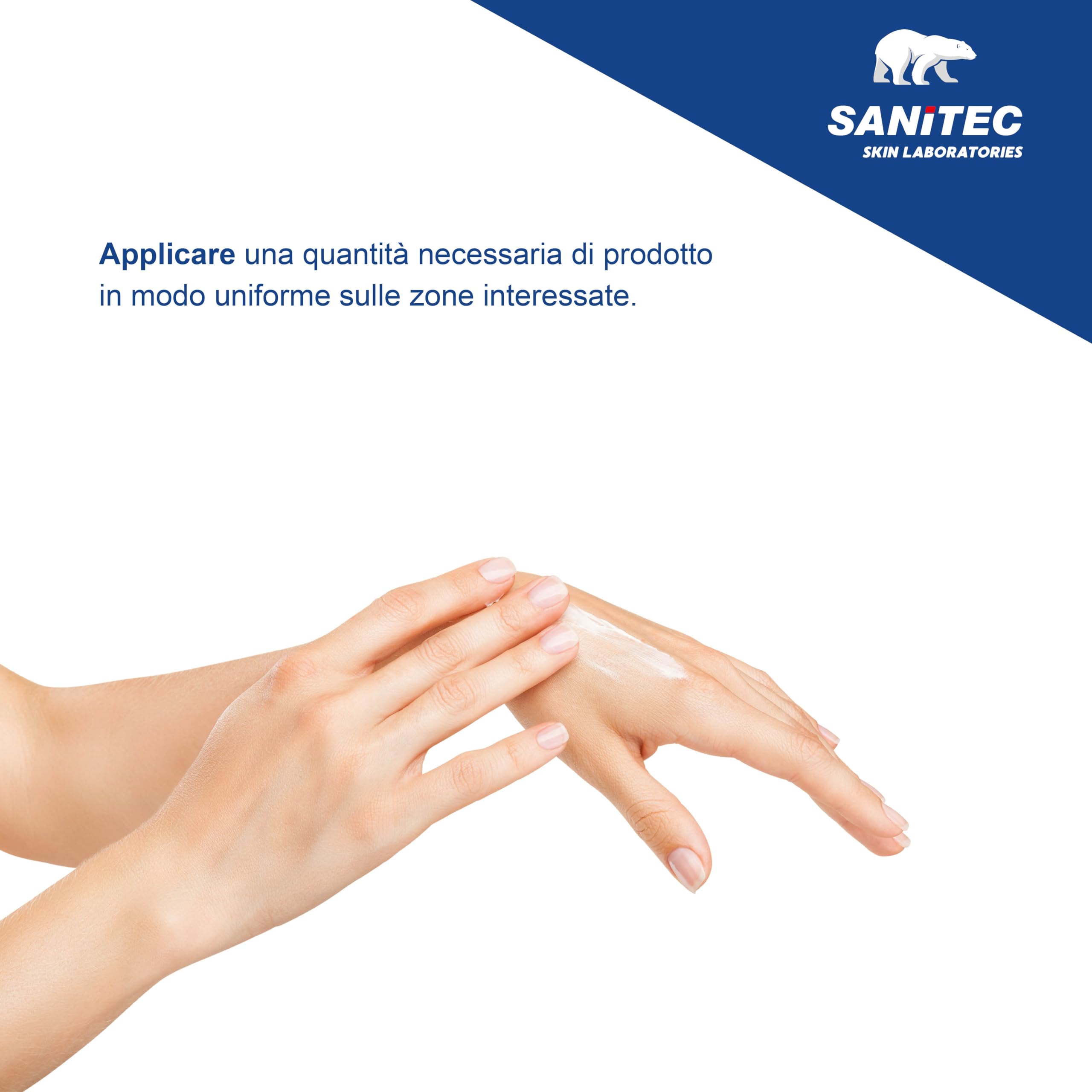 Sanitec BARRIER CREAM Crema Corpo Idratante Ossido di Zinco 10% Azione Lenitiva Olio di Mandorla 150 ml