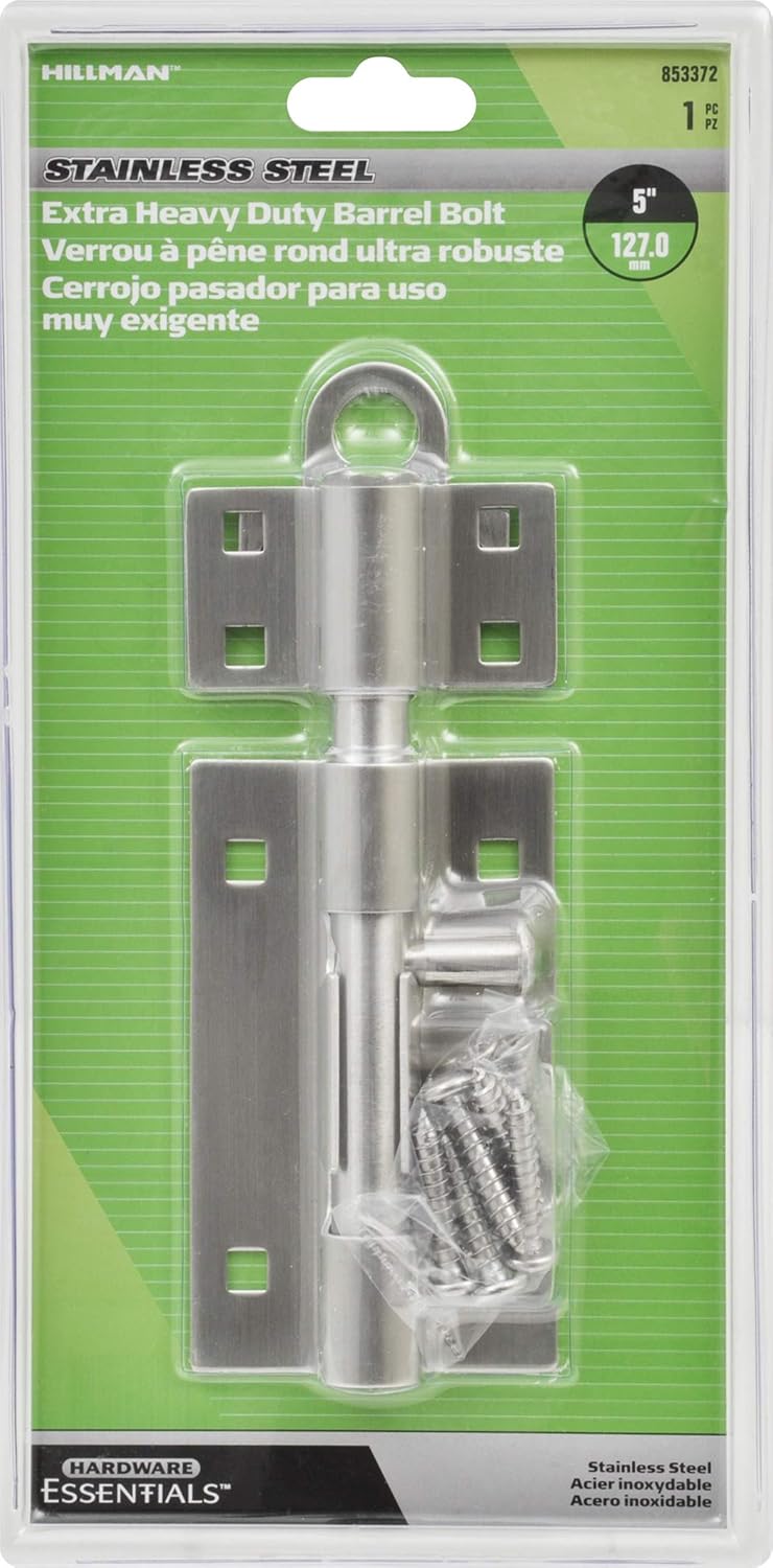 Hardware Essentials 852232 Brass Keyed Door Chain Lock