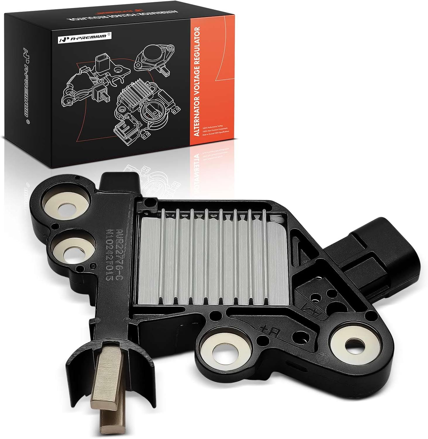 A-Premium Alternator Voltage Regulator Compatible with Chevrolet Aveo 2005-2010 1.6L, 13.8V B-Circuit 13.8 Vset