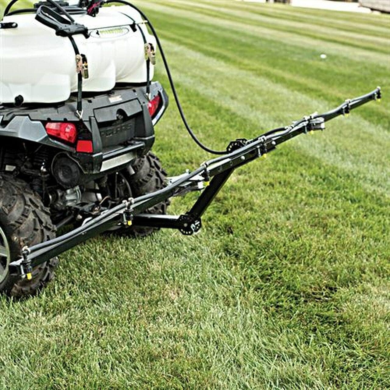 WORKHORSE SPRAYERS 5 Nozzle Boom Sprayer Kit for UTV Hitch Mount with 100 inch Coverage, Quick Attach System, 2 Inch Receiver, Universal Components, Heavy Duty Construction BK005HM