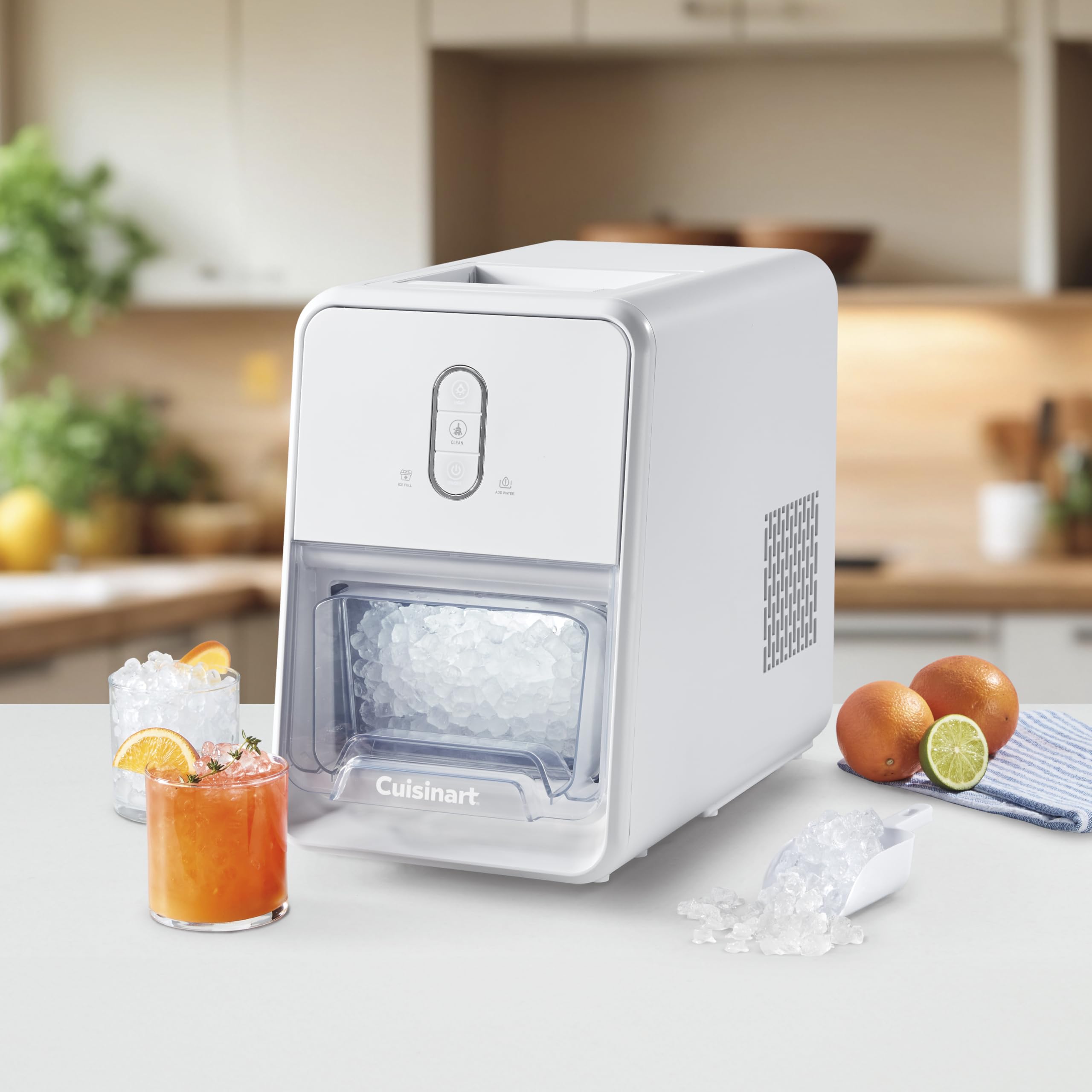 Cuisinart Counter-Top Nugget Ice Cube Maker, White, IMC-12 — view 2