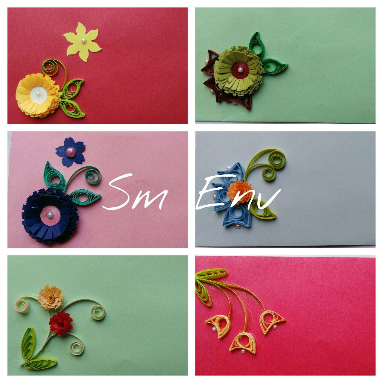 Paper Quilling Designs For Envelopes