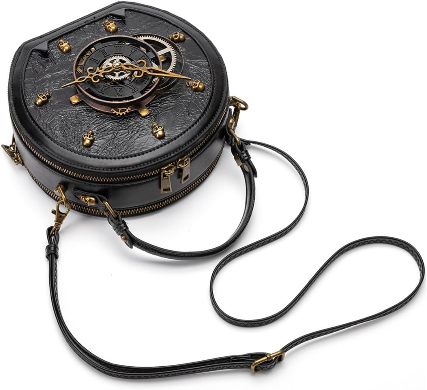 Crossbody Purse and Handbags for Women Gothic Steampunk Retro Small Shoulder Bag Unique Medieval Cosplay Accessories