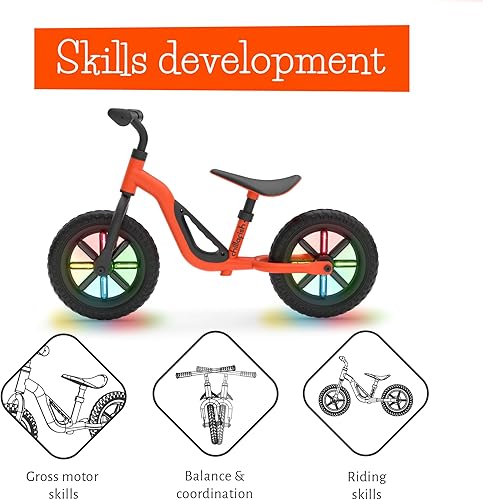 Miniatura 8 de Chillafish Charlie - Bicicleta de equilibrio ligera para niños de 18 a 48 meses, aprende a andar con neumáticos sin pinchazos de 10 pulgadas,