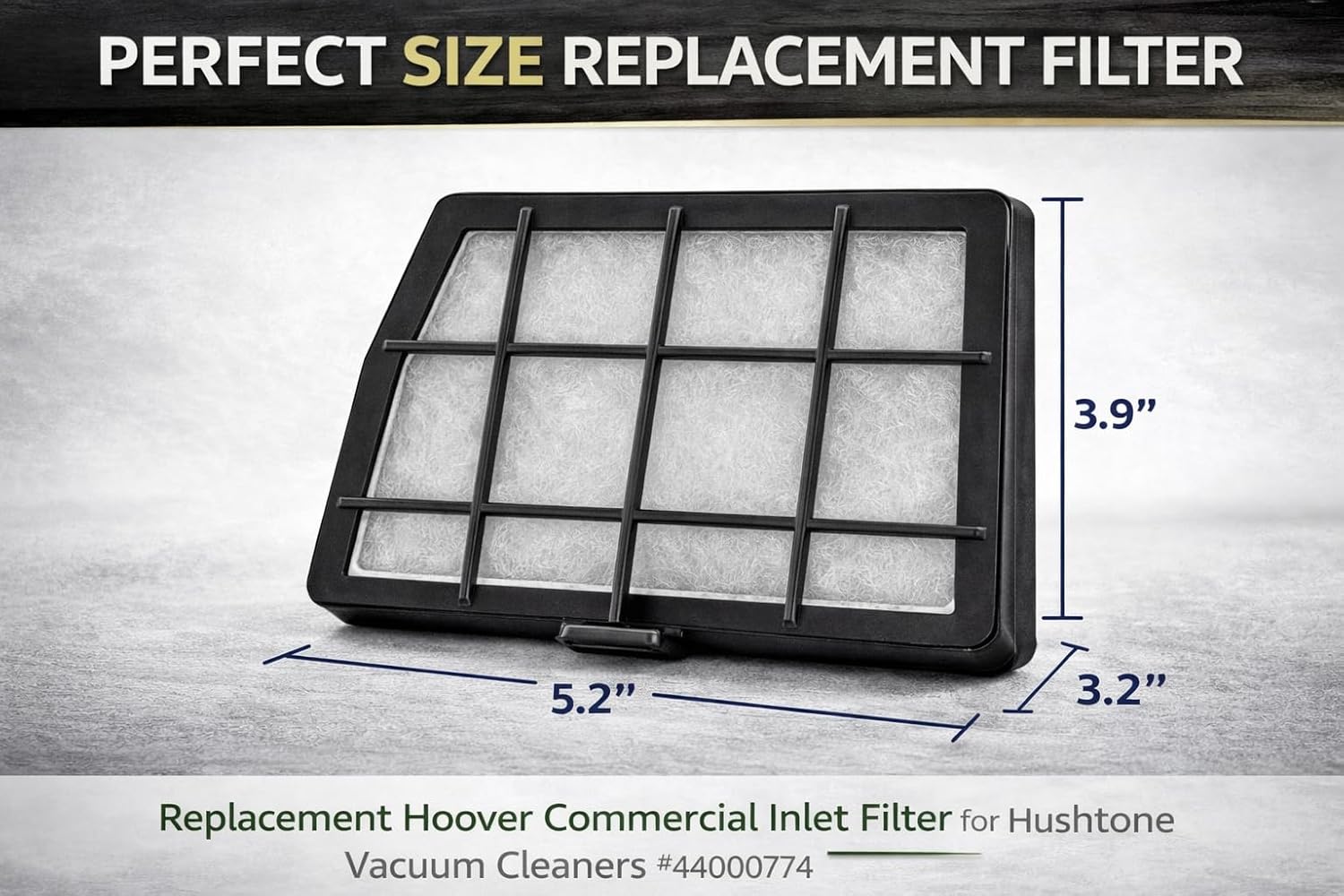 Replacement of Hoover Commercial Inlet Filter for Hushtone Vacuum Cleaners #440007774 image 3