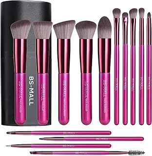 BS-MALL Pinceles de Maquillaje 14 piezas Kit ...