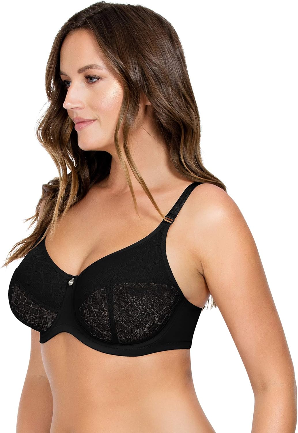 PARFAIT Enora P5272 Women's Full Bust Supportive Full Coverage Unlined Minimizer - Image 2