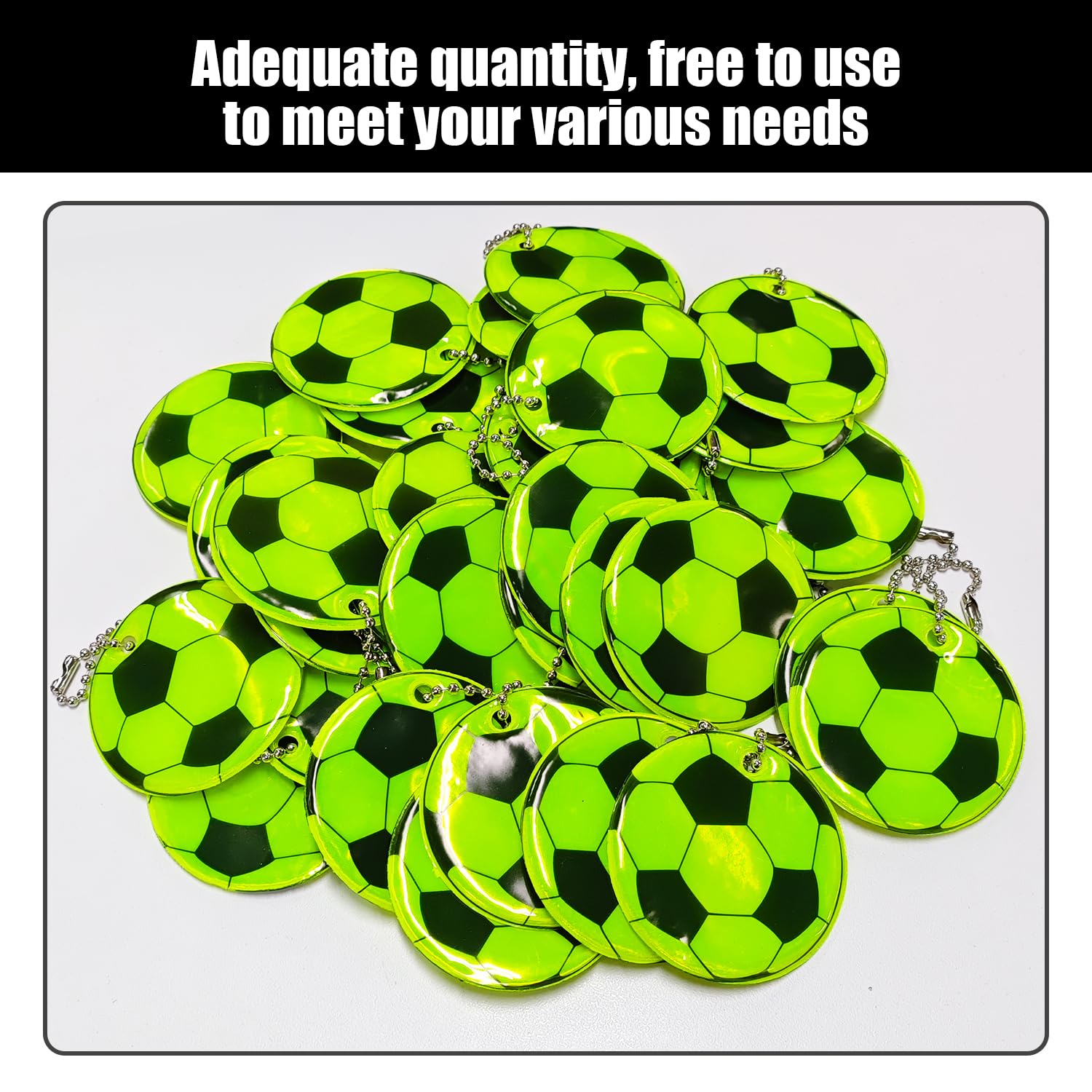 32 Coles De Fútbol Seguidores De Reflexión Creativa Regalos De Fiesta Envases De Espalda Accesorios