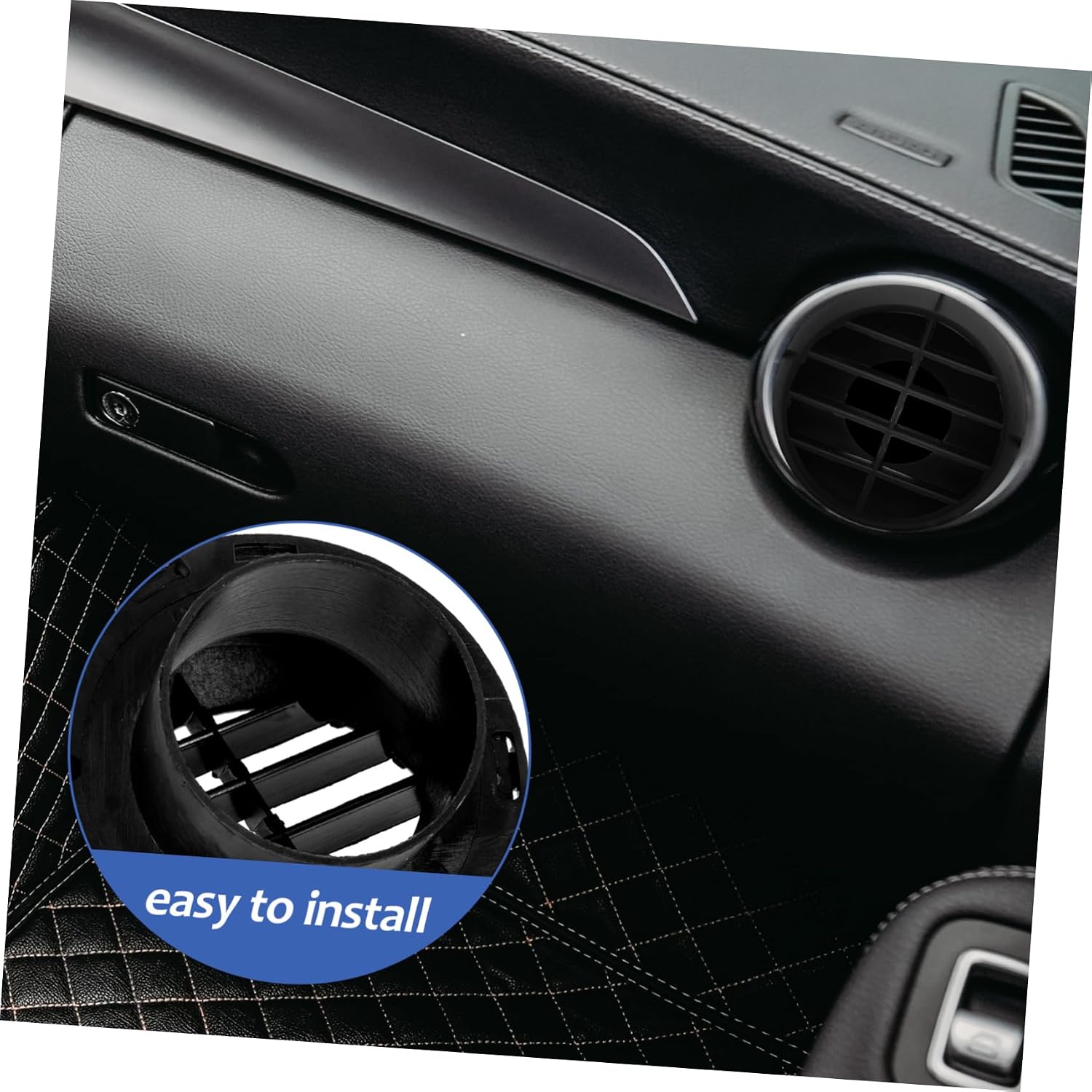 GLEAVI Warm Outlet for Car Rotatable Duct for Efficient Heating Vehicles Boats and Rvs Air Outlet for Even Heat Distribution