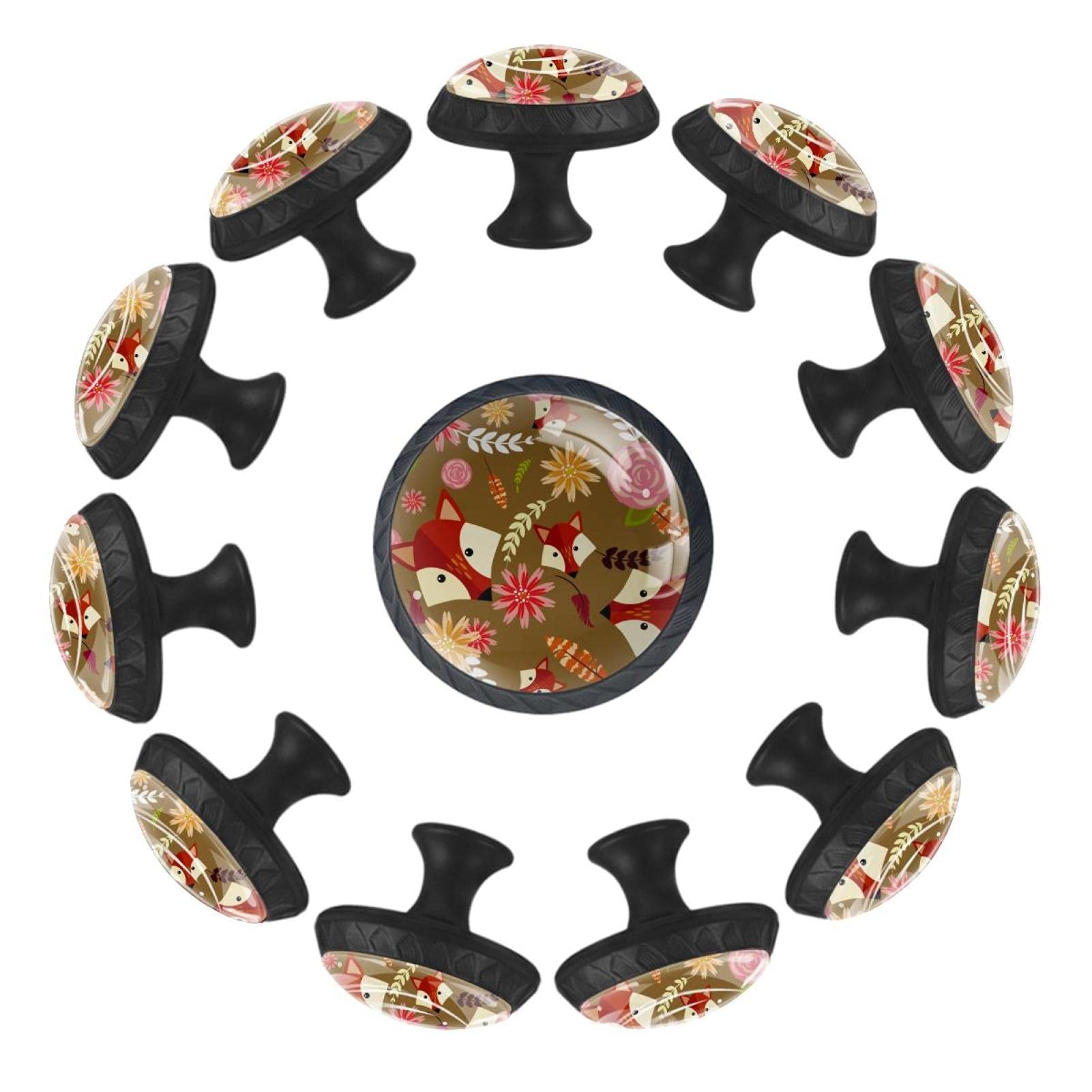 Bouton de tiroir renard lot de 12 pour rénover une commode vintage