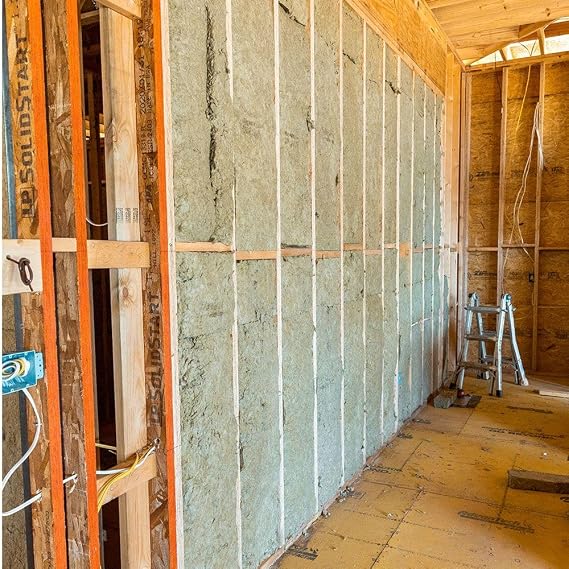 ProRox SL 960 Rockwool, Roxul, Mineral Wool Insulation Board High Temperature 8# Density, 3 x 24 x 48